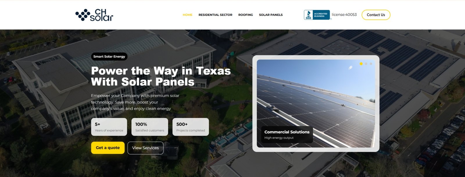 Empresa de energía solar