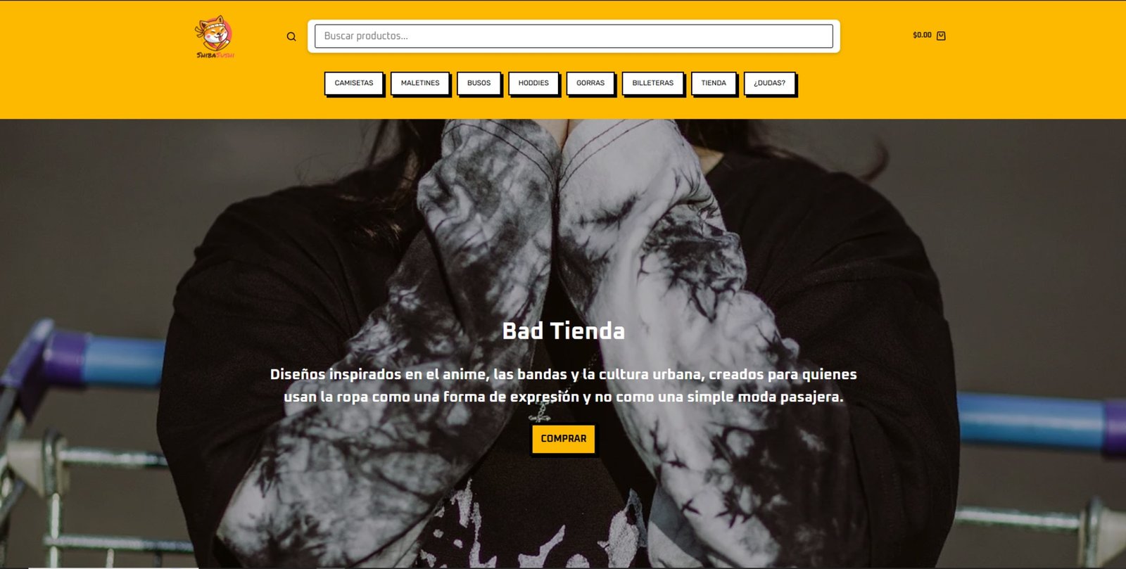 Tienda de ropa anime